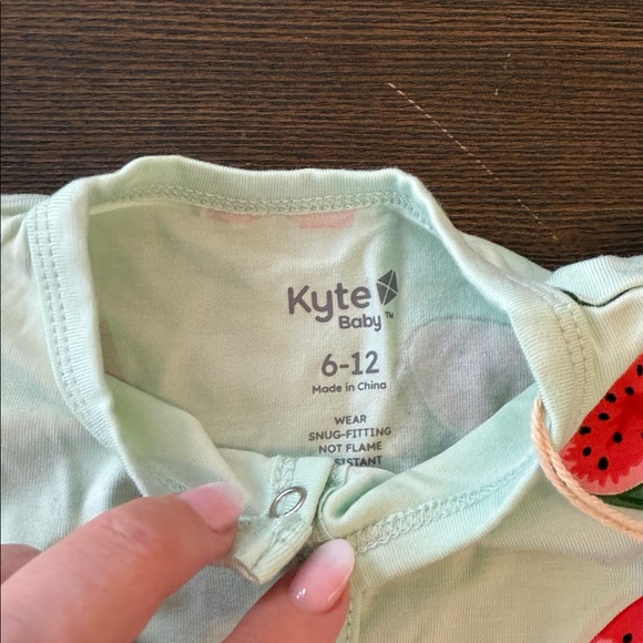 Kyte BABY Watermelon Print Footie - Picture 2 of 5